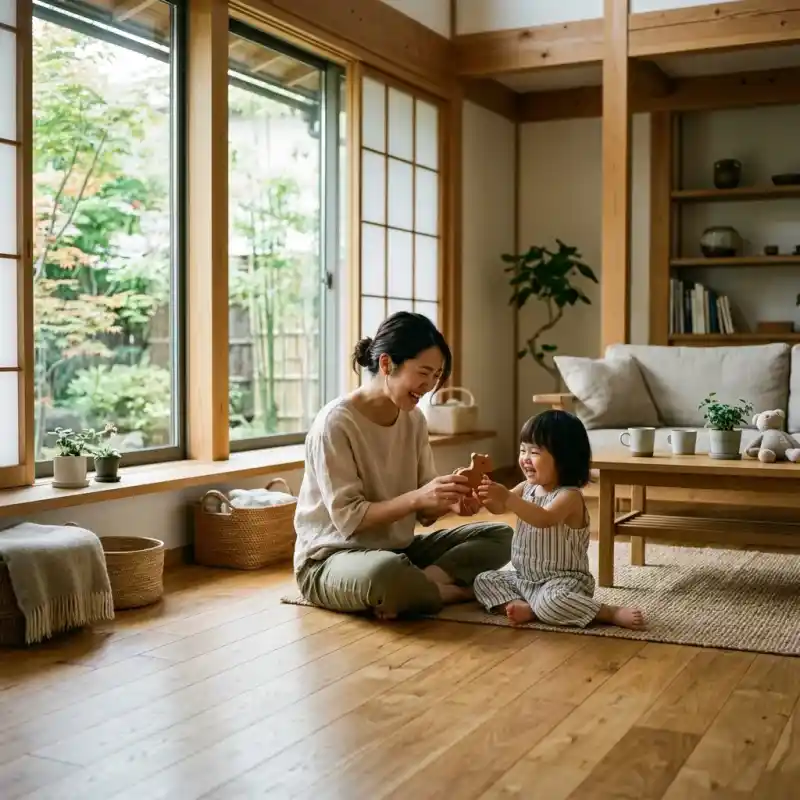 陽の光が差し込む日常