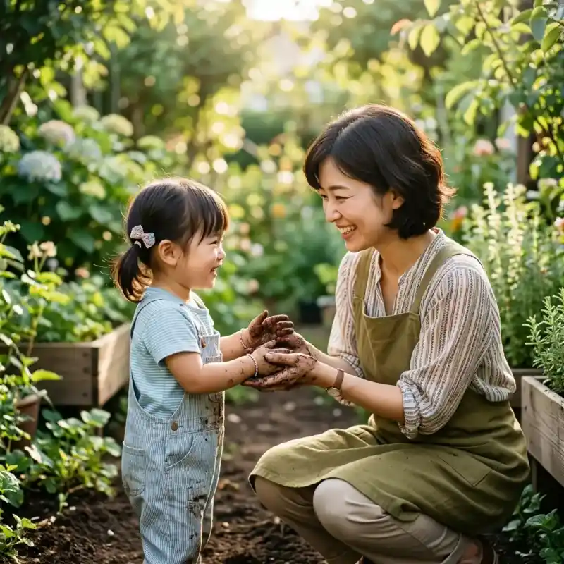先生と子ども